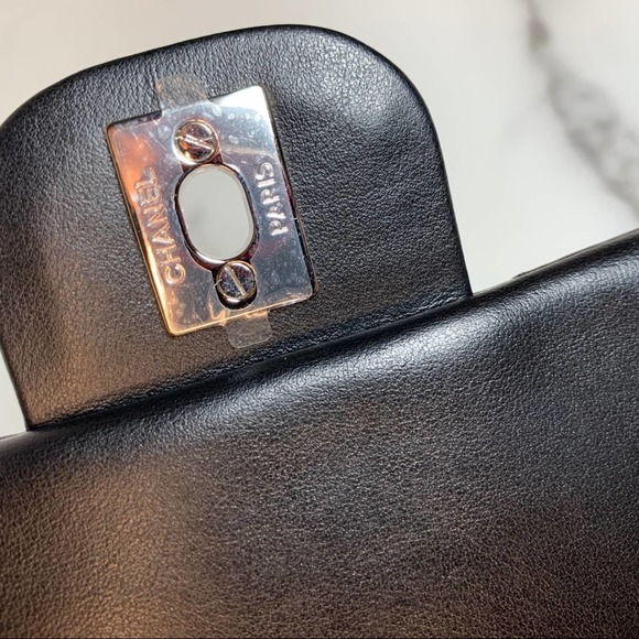 ❌❌ CHANEL Uniform CC calfskin leather black quilted Bumbag waist crossbody bag - Picture 15 of 15